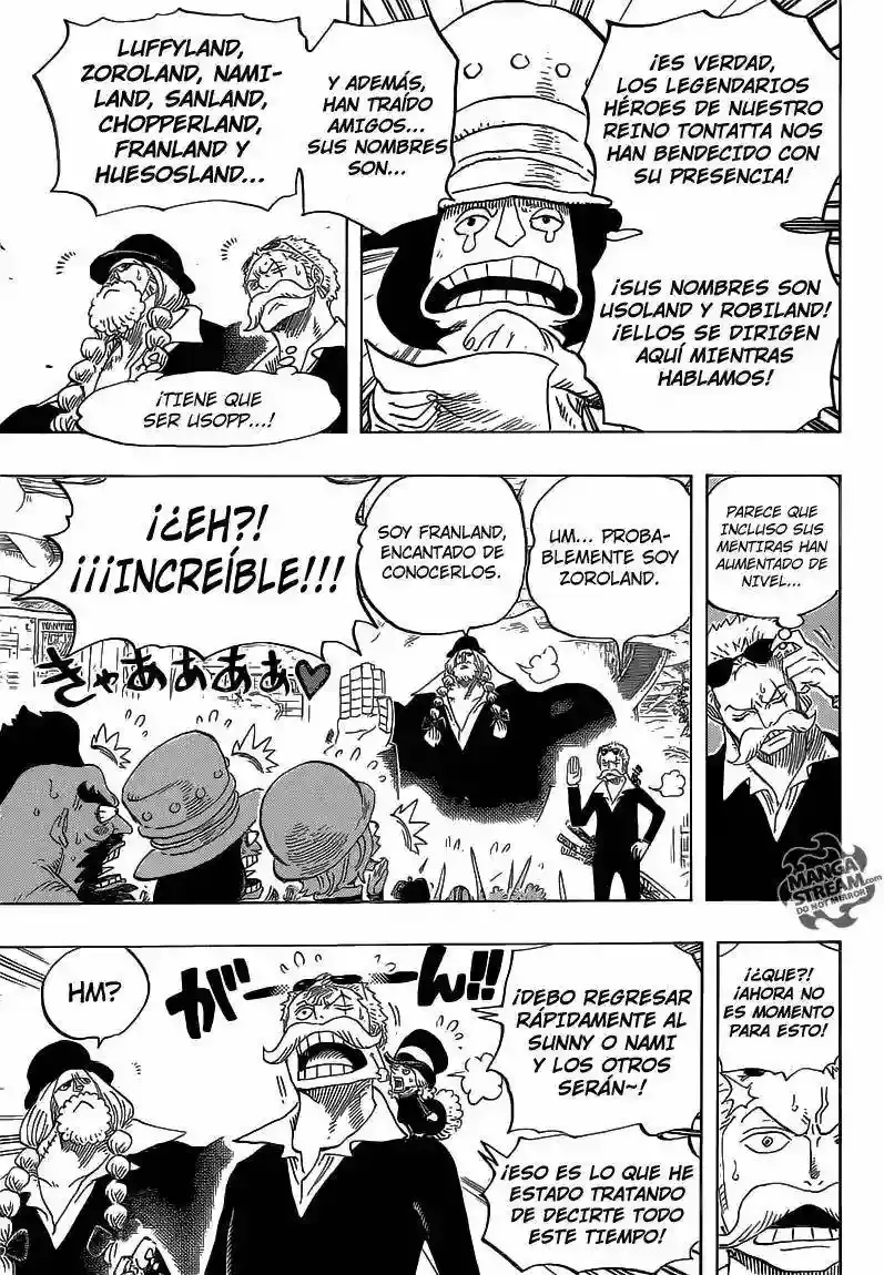 One Piece Capítulo 718 - Página 10 en español