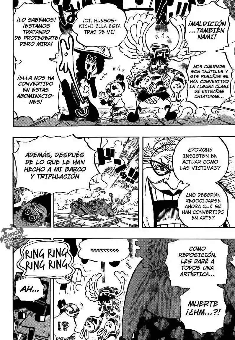 One Piece Capítulo 718 - Página 13 en español