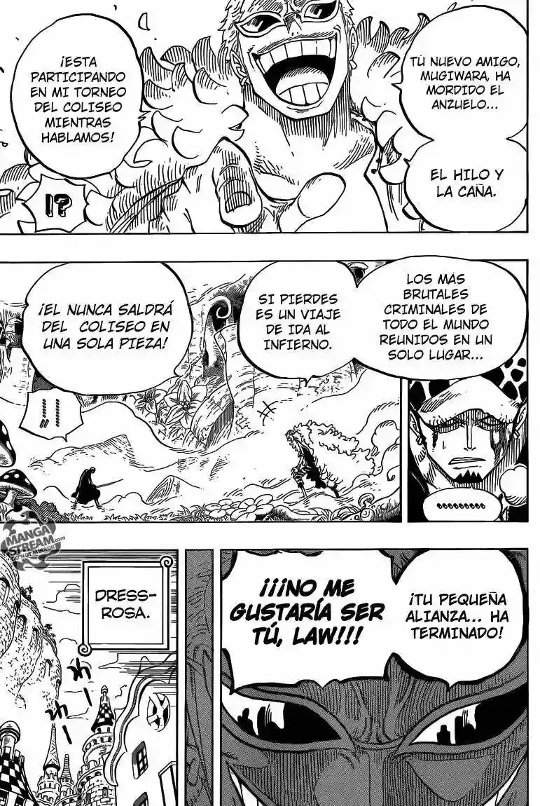 One Piece Capítulo 718 - Página 16 en español