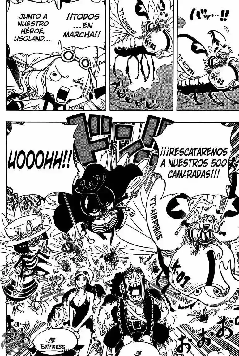 One Piece Capítulo 718 - Página 6 en español