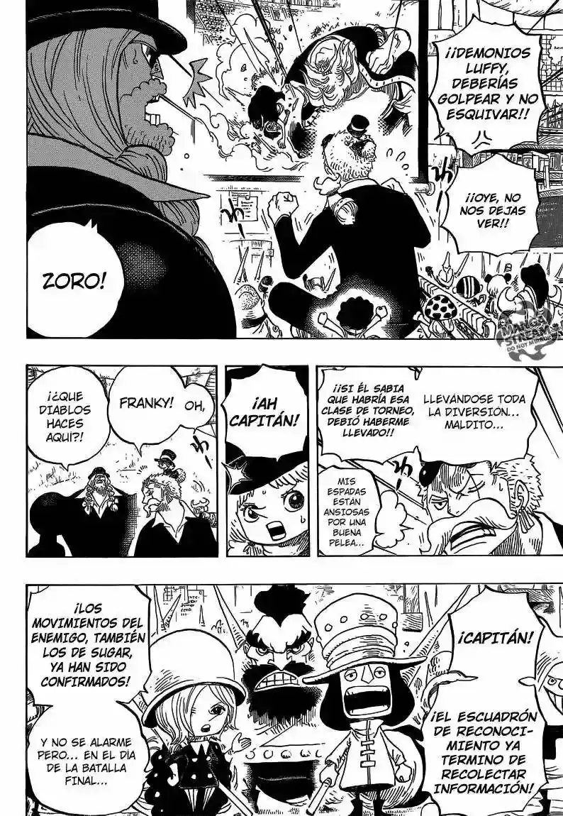 One Piece Capítulo 718 - Página 9 en español