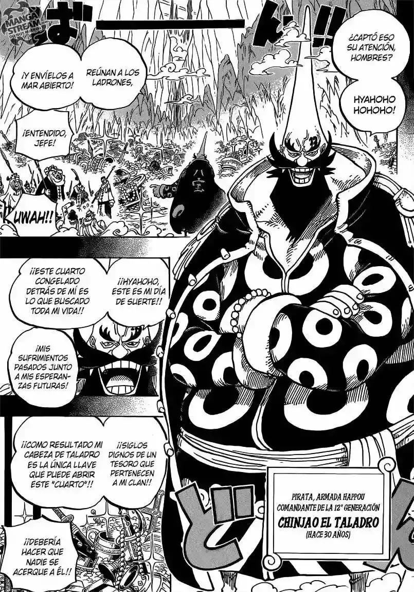 One Piece Capítulo 719 - Página 8 en español