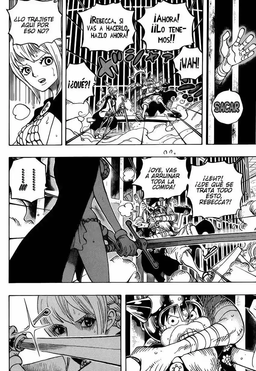 One Piece Capítulo 720 - Página 15 en español