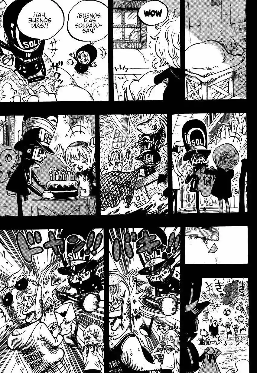 One Piece Capítulo 721 - Página 15 en español