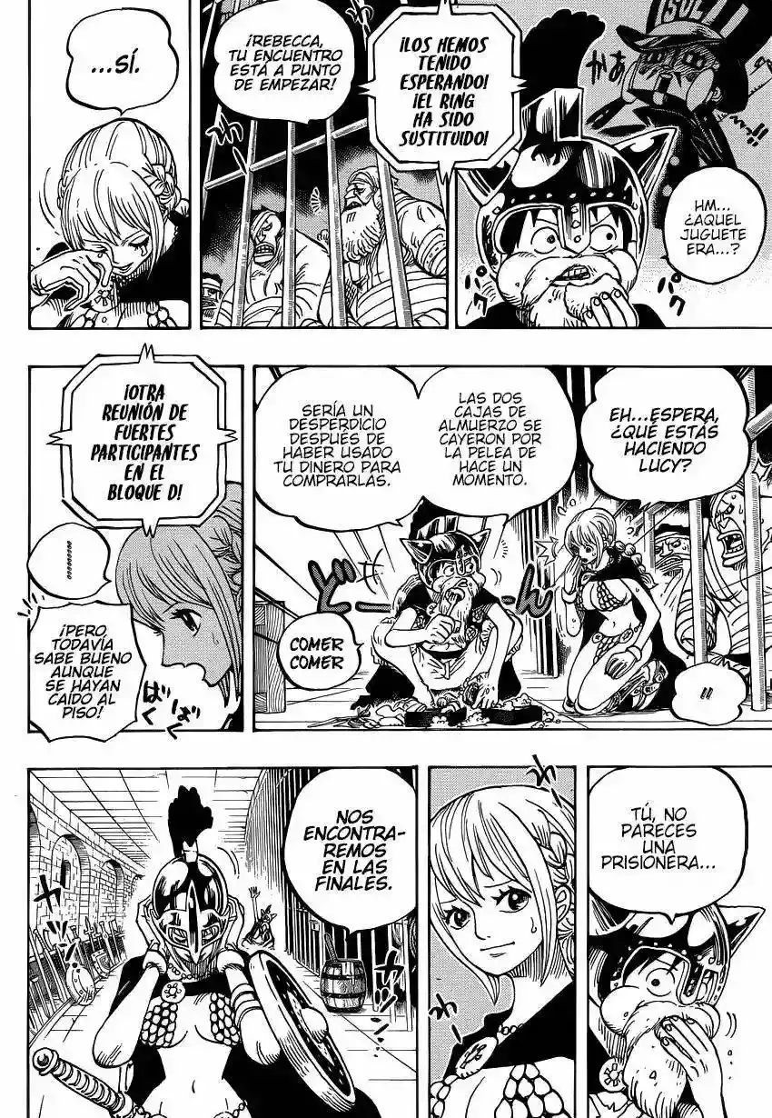 One Piece Capítulo 721 - Página 4 en español