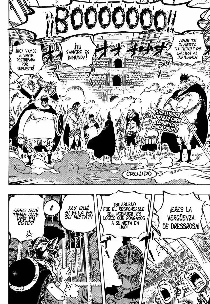 One Piece Capítulo 722 - Página 3 en español