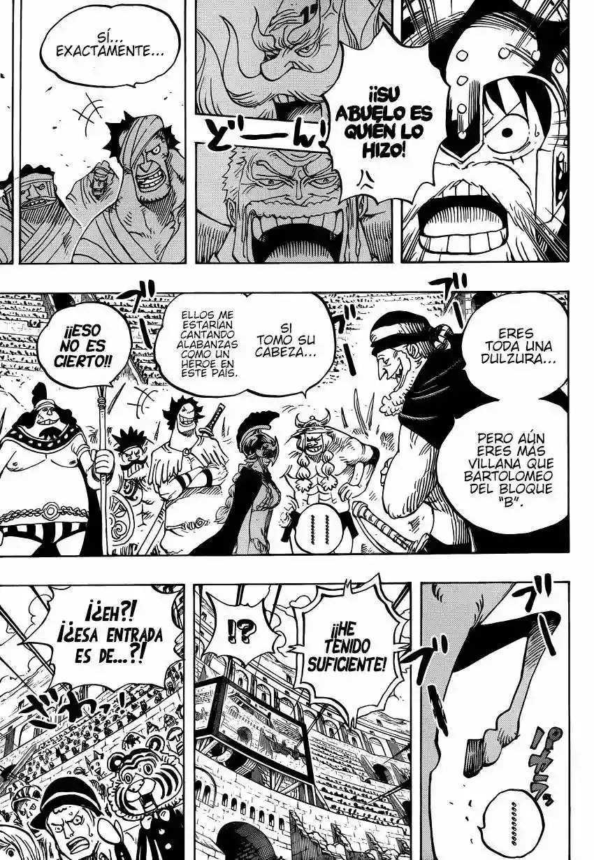One Piece Capítulo 722 - Página 4 en español