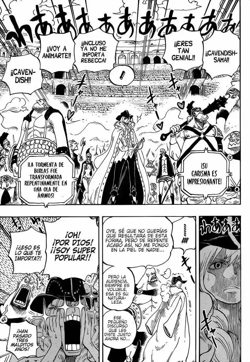 One Piece Capítulo 722 - Página 8 en español