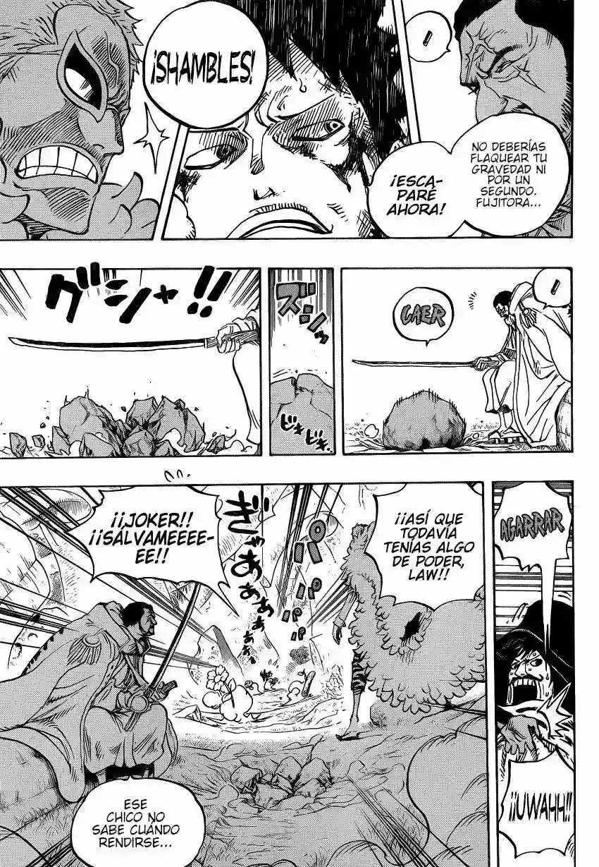One Piece Capítulo 723 - Página 14 en español