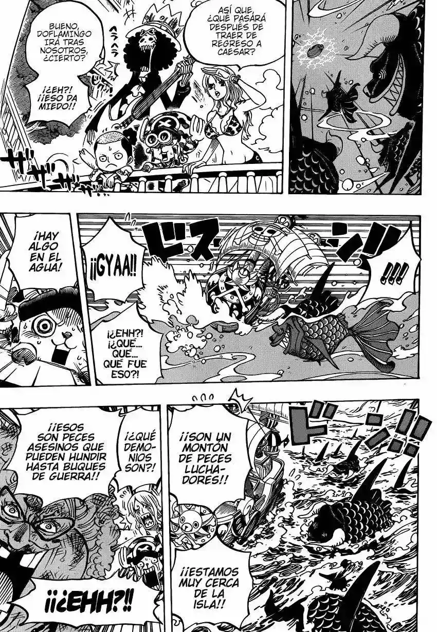 One Piece Capítulo 723 - Página 16 en español