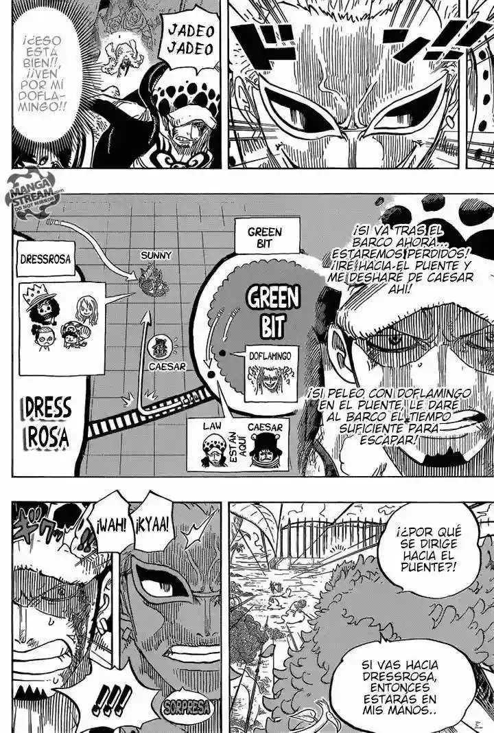 One Piece Capítulo 723 - Página 17 en español