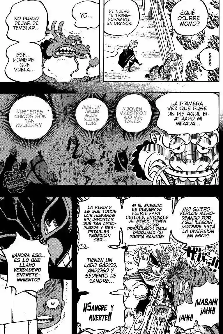 One Piece Capítulo 725 - Página 5 en español