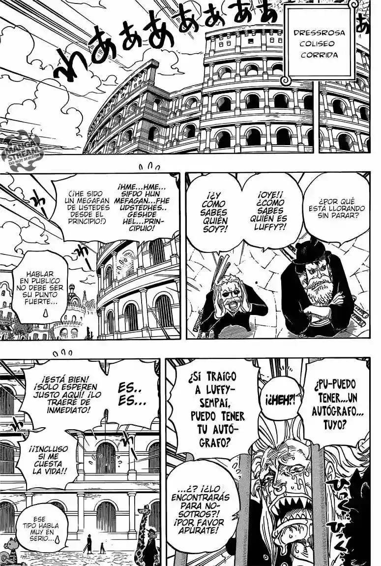 One Piece Capítulo 725 - Página 9 en español