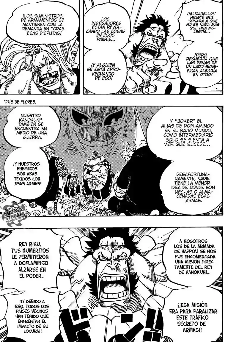 One Piece Capítulo 726 - Página 10 en español