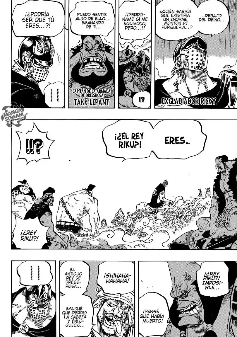 One Piece Capítulo 726 - Página 7 en español