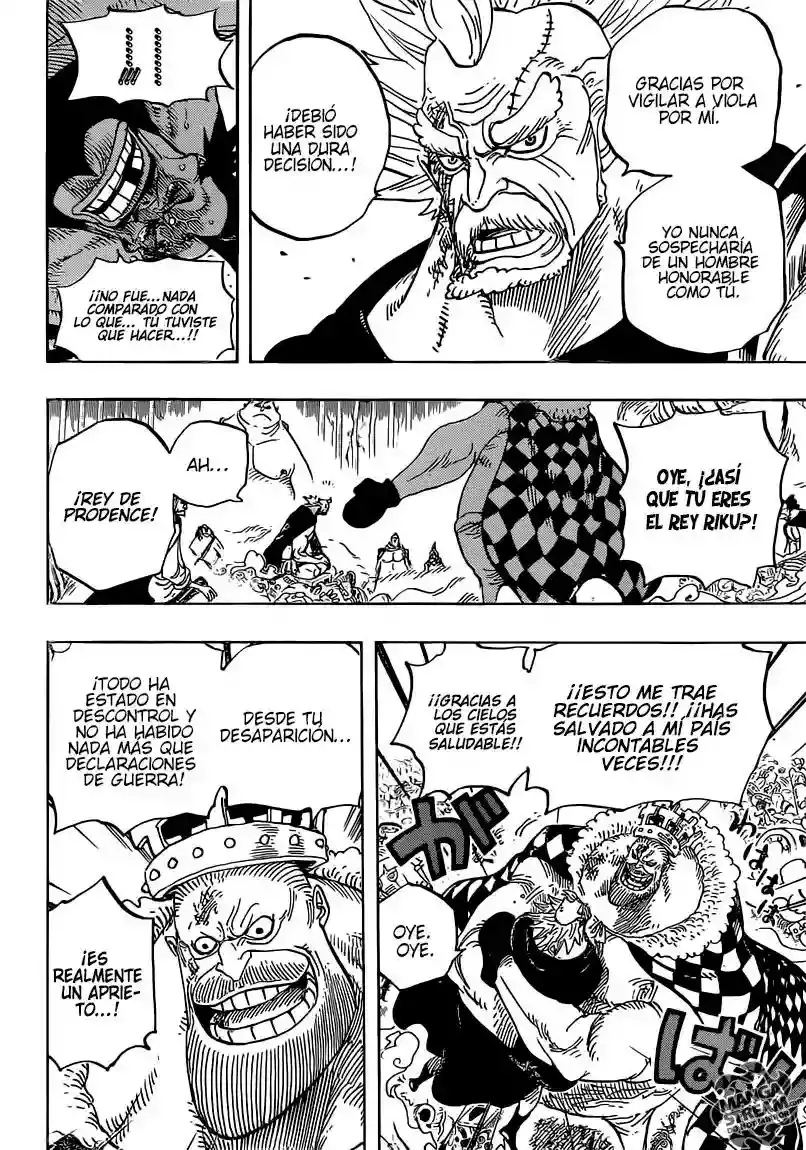One Piece Capítulo 726 - Página 9 en español