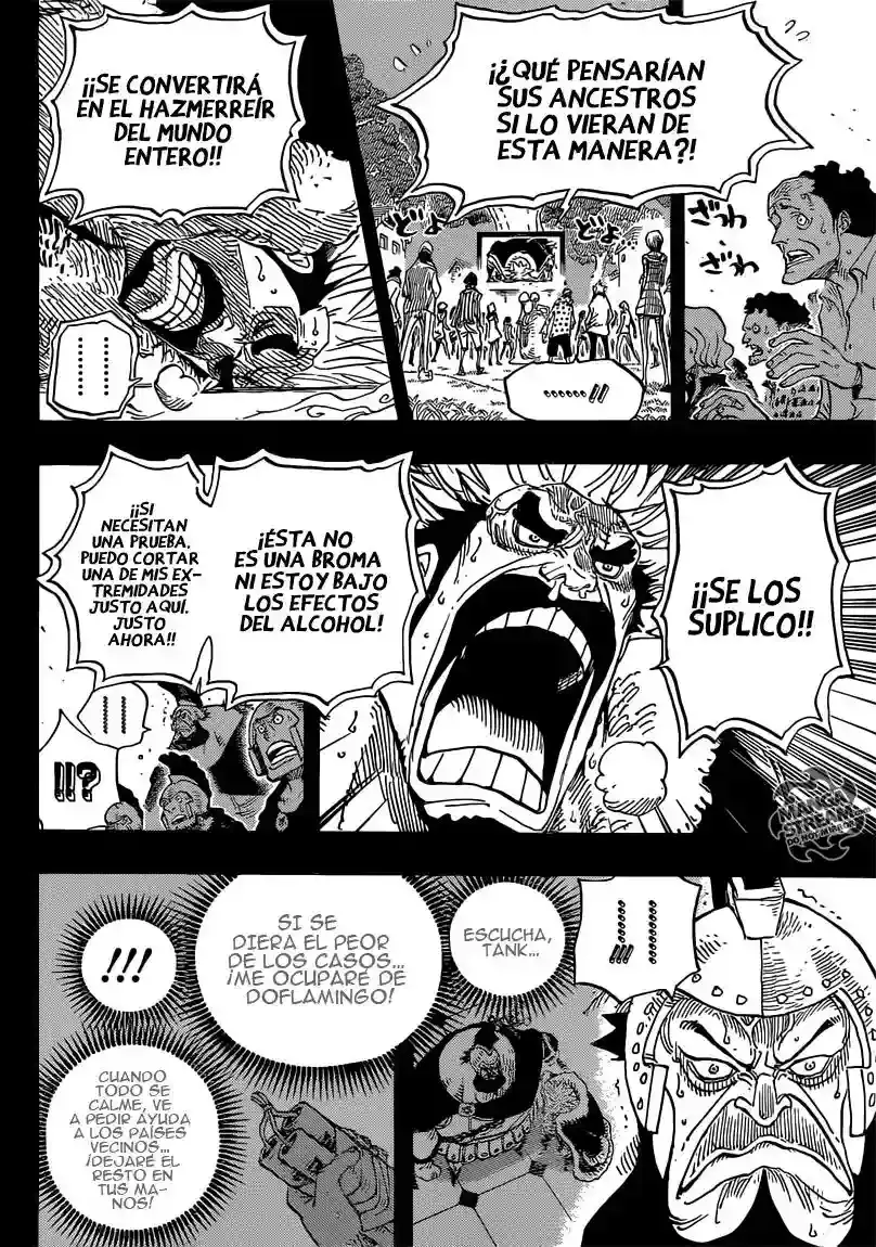 One Piece Capítulo 727 - Página 13 en español