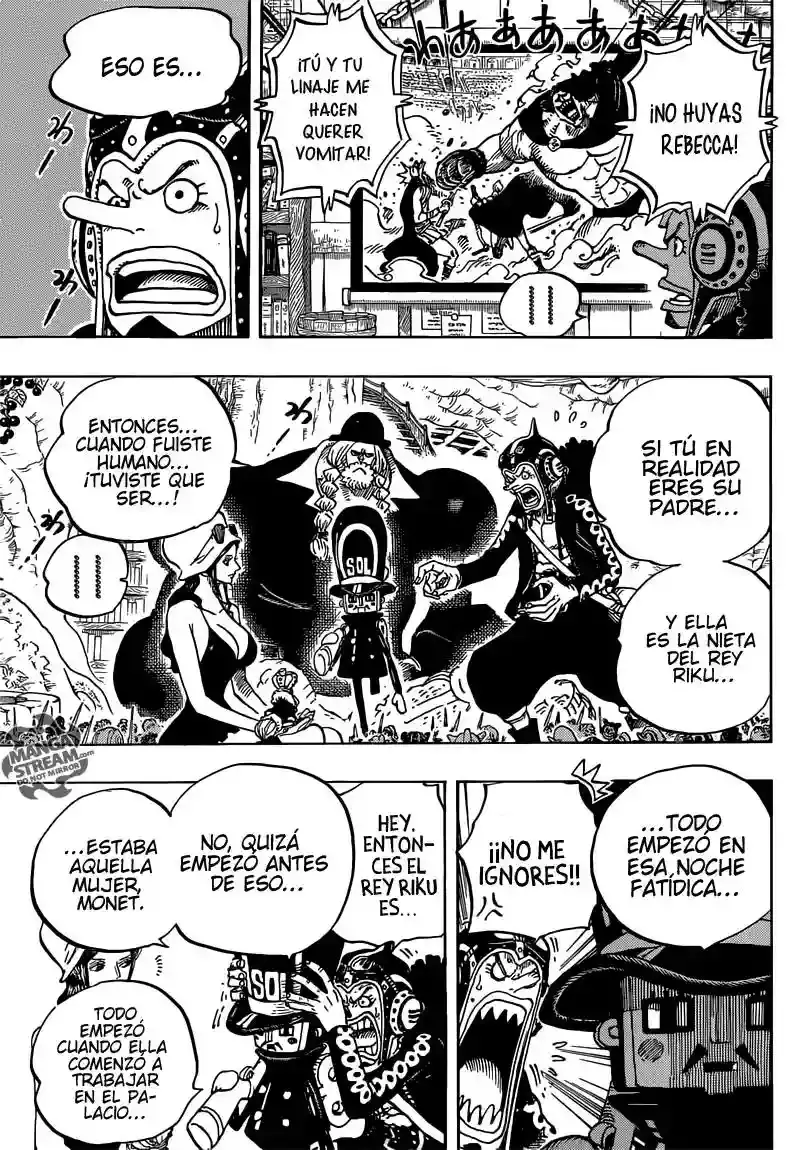 One Piece Capítulo 727 - Página 4 en español