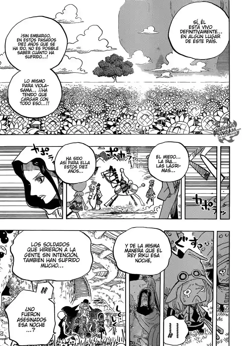 One Piece Capítulo 728 - Página 12 en español
