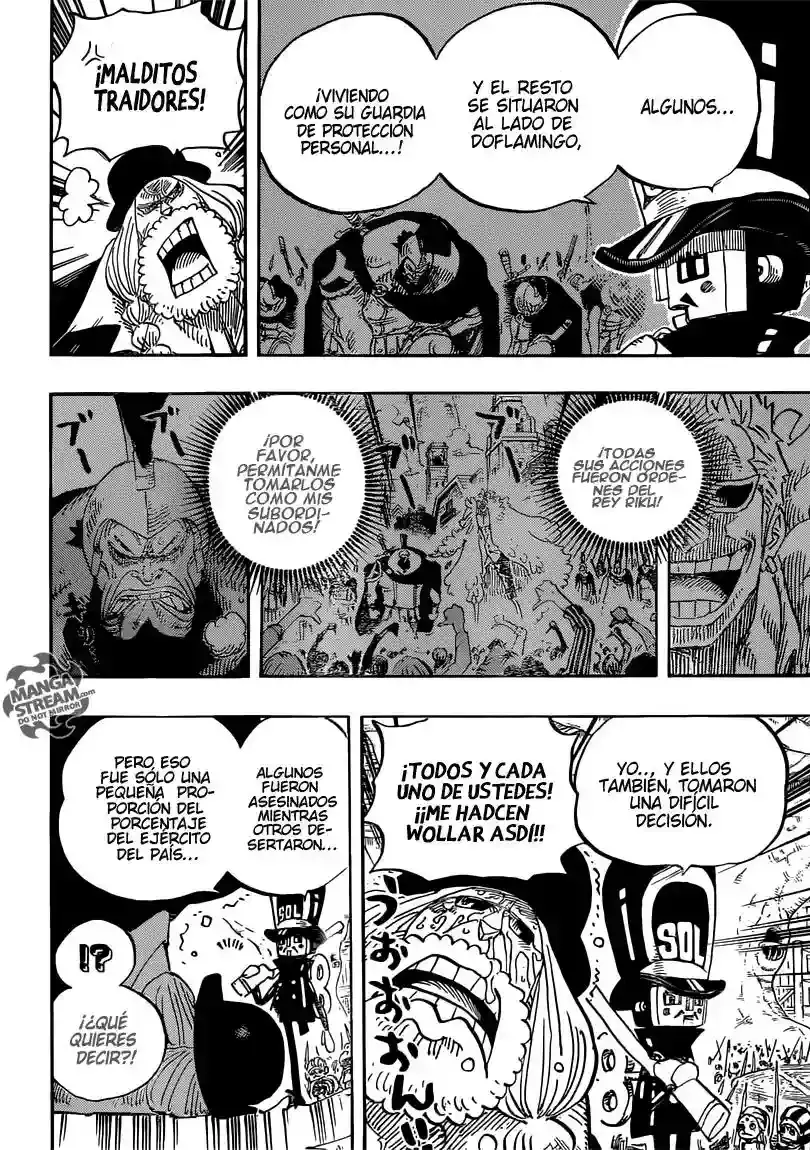 One Piece Capítulo 728 - Página 13 en español