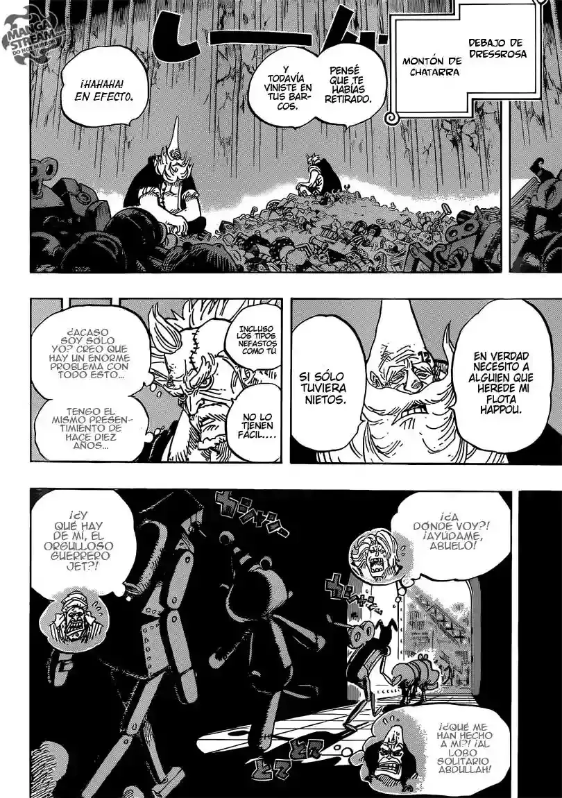 One Piece Capítulo 728 - Página 17 en español