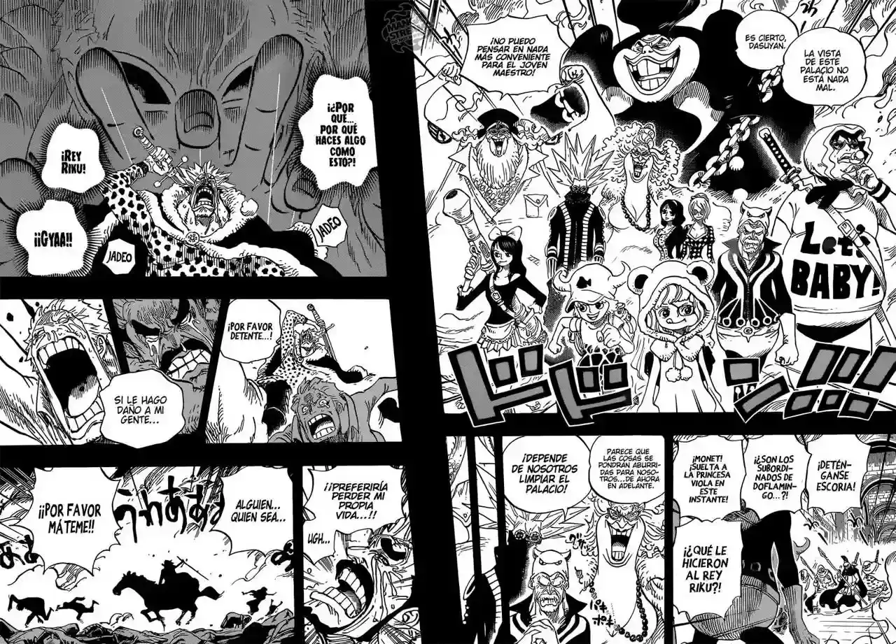 One Piece Capítulo 728 - Página 5 en español