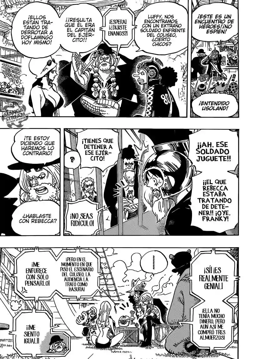 One Piece Capítulo 729 - Página 12 en español