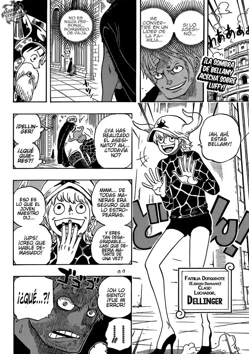 One Piece Capítulo 729 - Página 3 en español