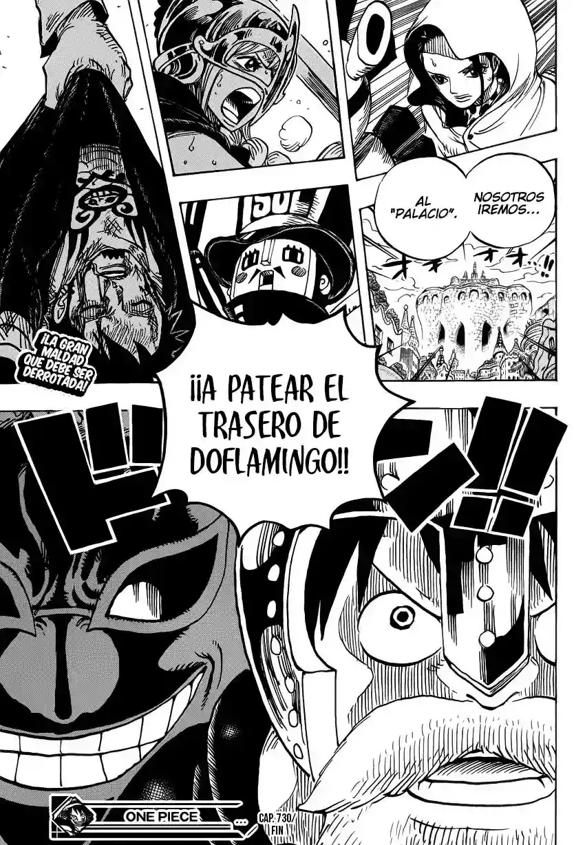 One Piece Capítulo 730 - Página 18 en español