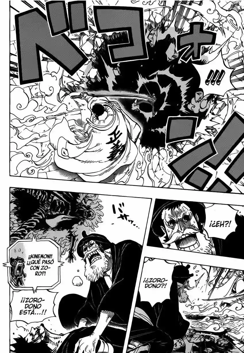 One Piece Capítulo 730 - Página 6 en español