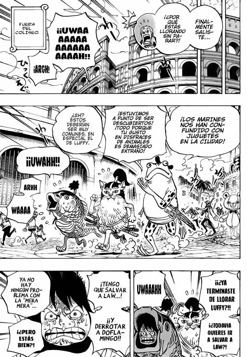 One Piece Capítulo 731 - Página 18 en español