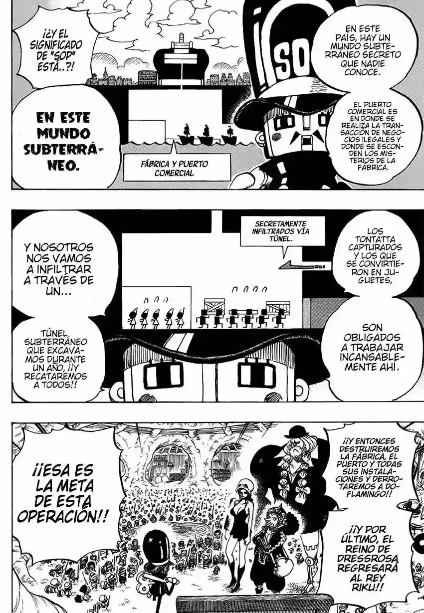 One Piece Capítulo 731 - Página 7 en español