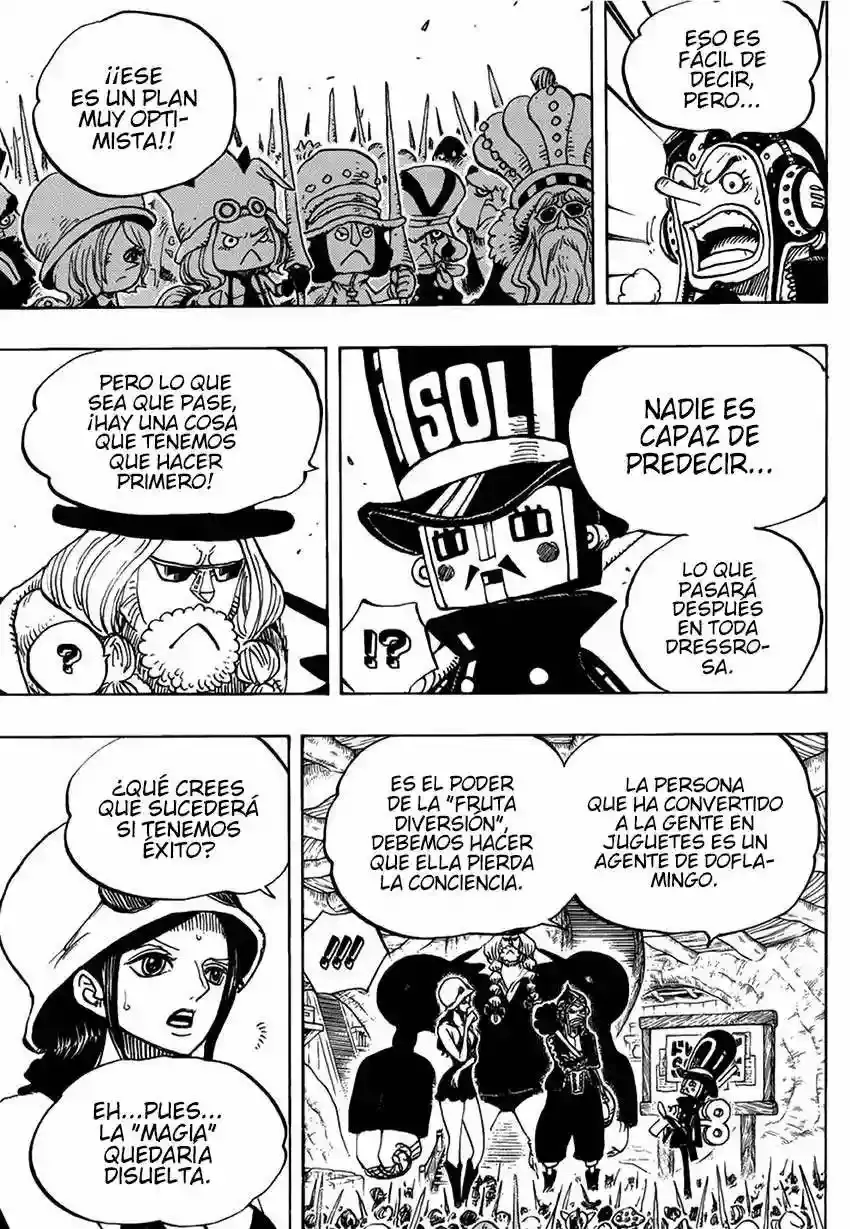 One Piece Capítulo 731 - Página 8 en español