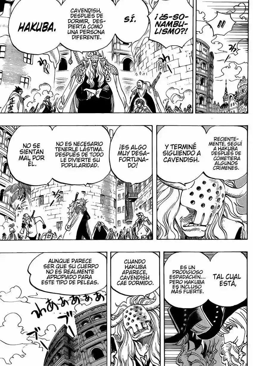 One Piece Capítulo 734 - Página 13 en español