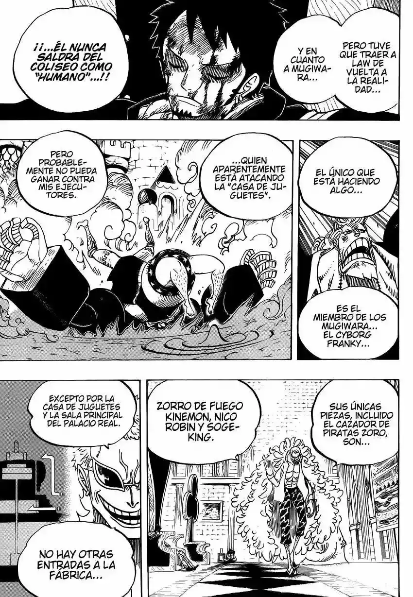 One Piece Capítulo 734 - Página 17 en español