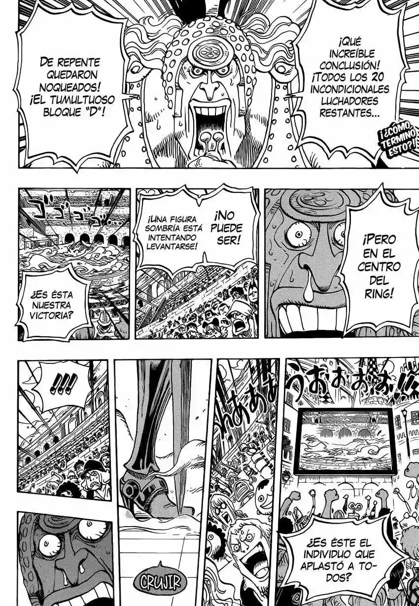 One Piece Capítulo 734 - Página 3 en español