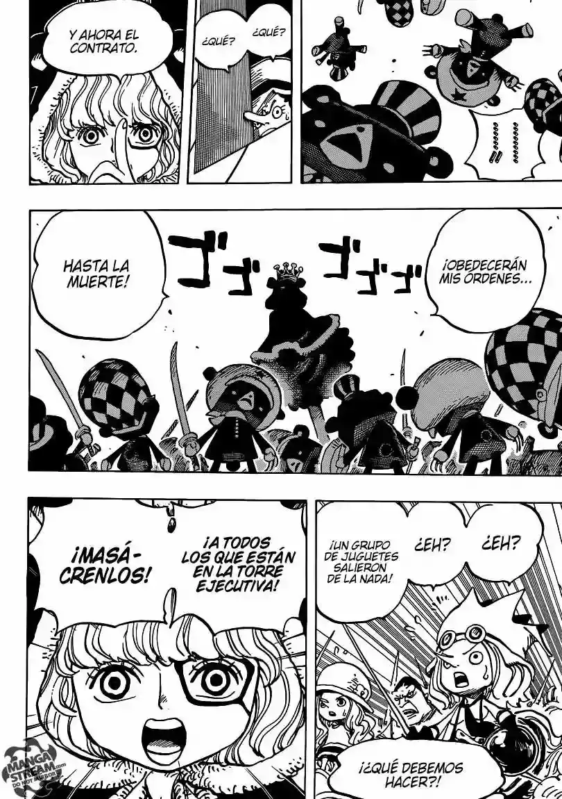 One Piece Capítulo 738 - Página 14 en español