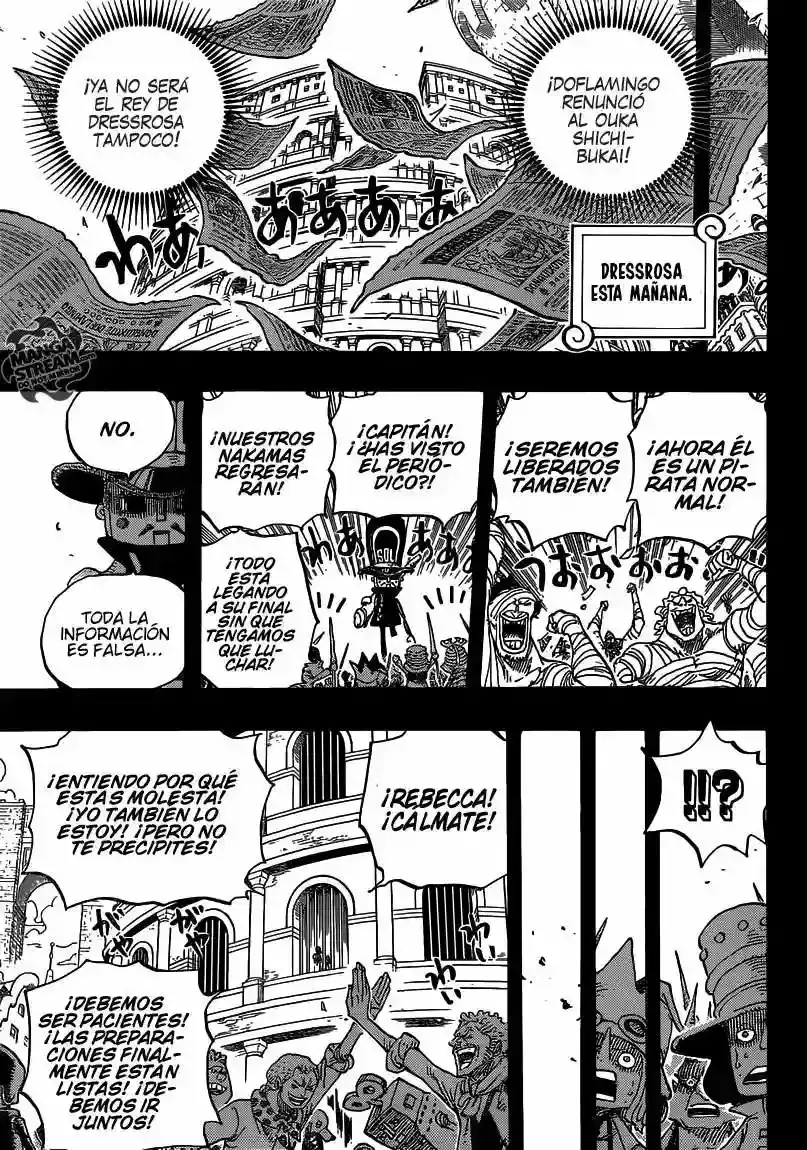 One Piece Capítulo 739 - Página 10 en español