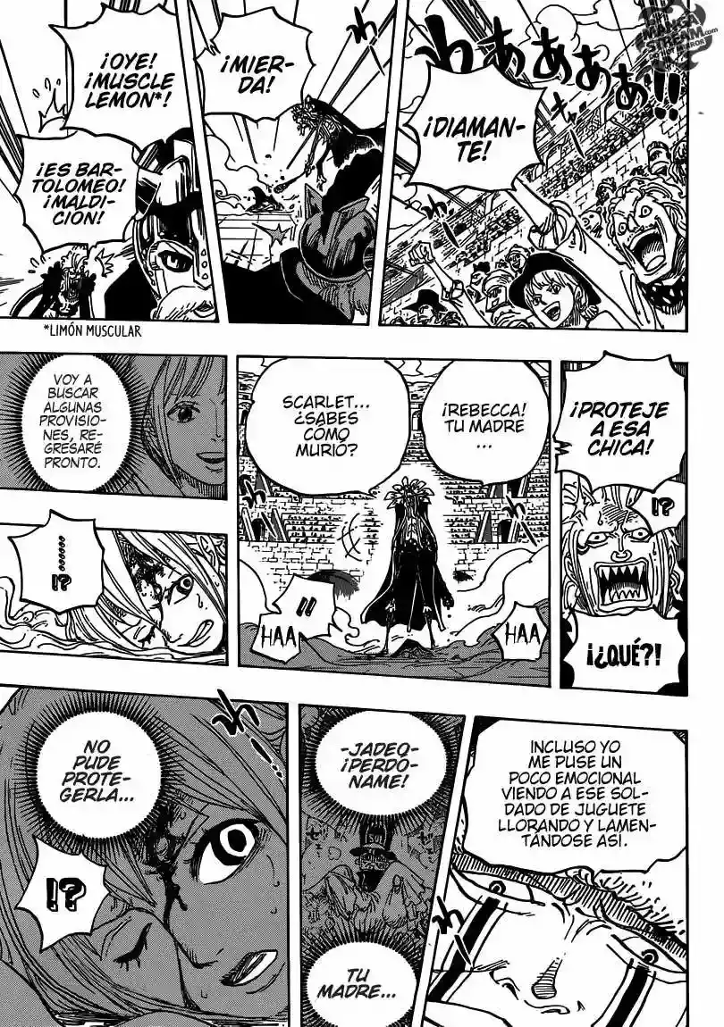 One Piece Capítulo 739 - Página 16 en español
