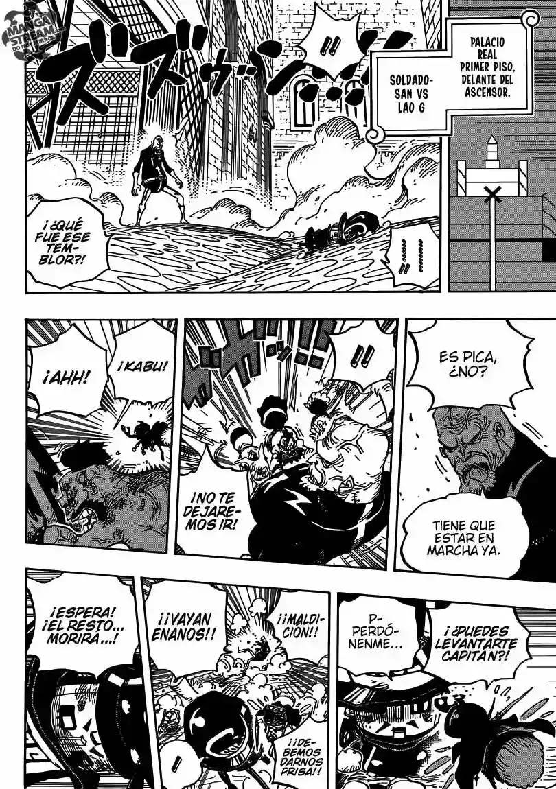 One Piece Capítulo 739 - Página 17 en español