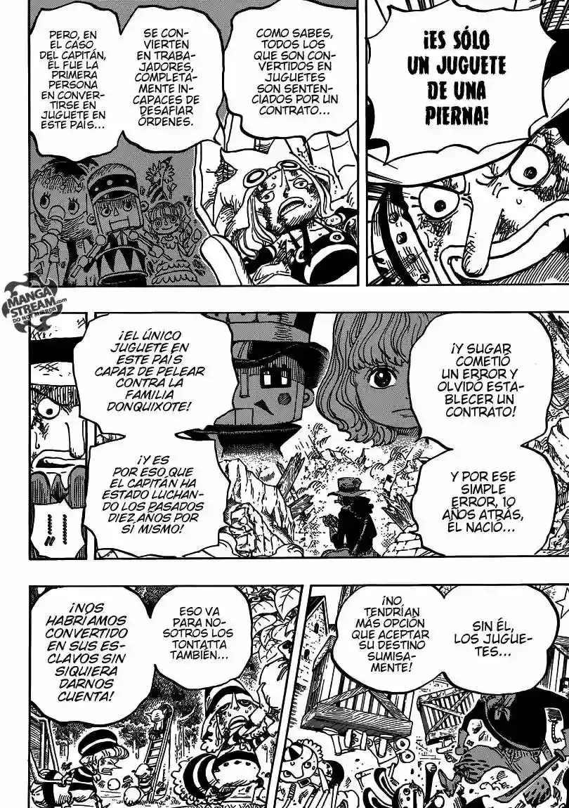One Piece Capítulo 739 - Página 19 en español