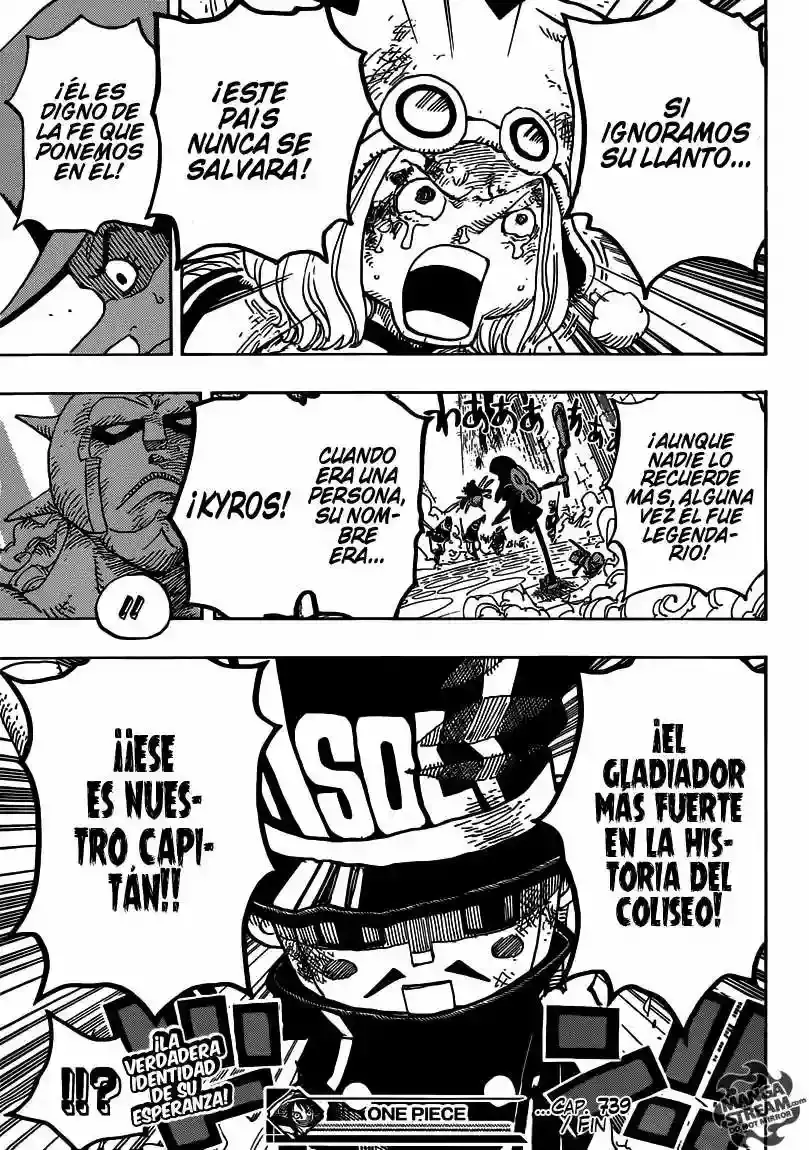 One Piece Capítulo 739 - Página 20 en español