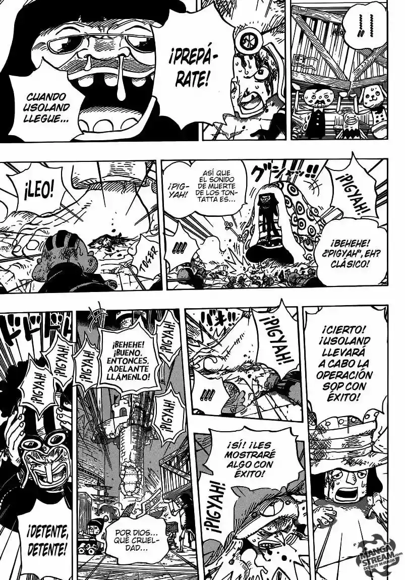 One Piece Capítulo 741 - Página 12 en español