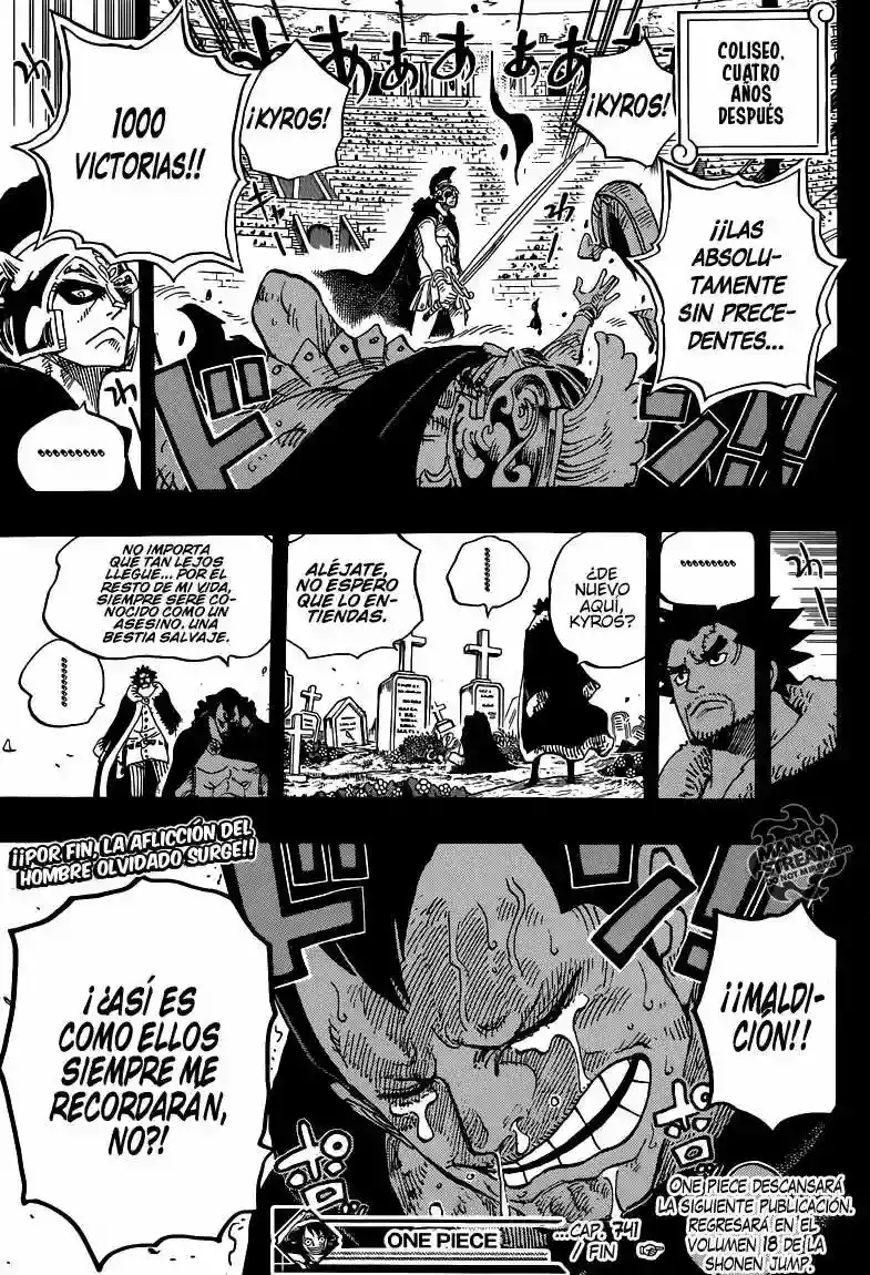 One Piece Capítulo 741 - Página 22 en español