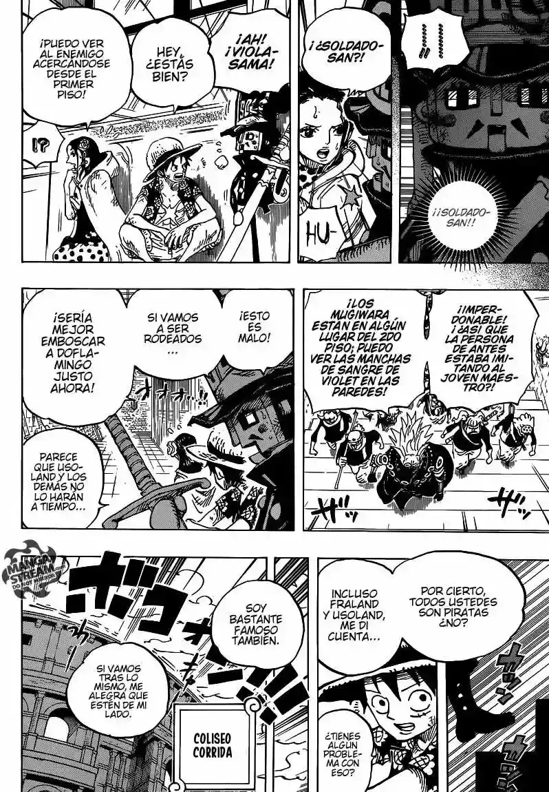 One Piece Capítulo 742 - Página 15 en español