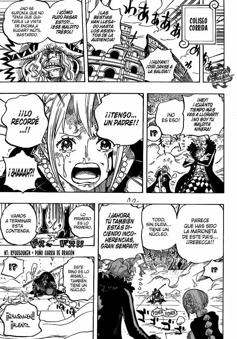 One Piece Capítulo 743 - Página 17 en español