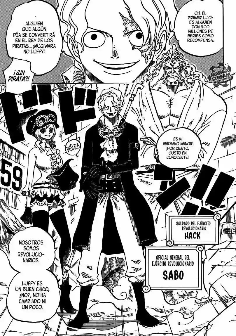 One Piece Capítulo 744 - Página 13 en español