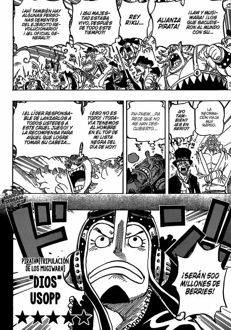 One Piece Capítulo 746 - Página 10 en español