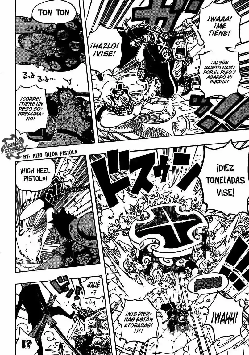 One Piece Capítulo 747 - Página 14 en español