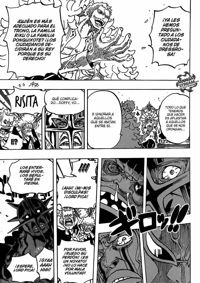 One Piece Capítulo 747 - Página 9 en español
